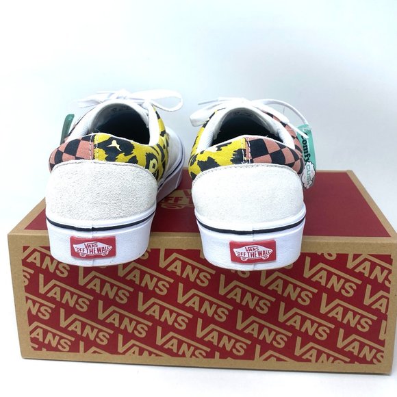 VANS Comfycush Era Mixed Media Suede Checker Leopard  Women’s Size VN0A3WM91PC - Picture 2 of 10